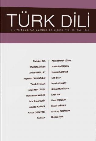 Türk Dili Dergisi – Sayı 802 – Komisyon